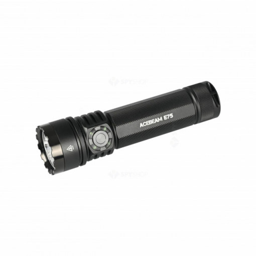 Lanterna profesionala reincarcabila Acebeam E75, 3000 lumeni, 210 metri E75