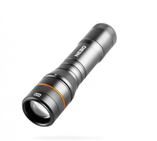 Lanterna profesionala reincarcabila Nebo Newton 500, 500 lumeni, 146m - NEB-FLT-0014-G