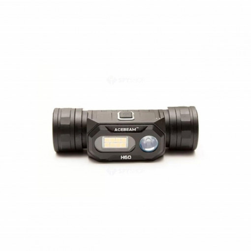 Lanterna reincarcabila pentru cap Acebeam H60, 570 lumeni, 150 m + acumulator 2