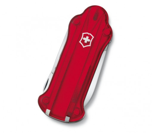 Multifunctional Victorinox GolfTool, rosu transparent - 0.7052.T fata