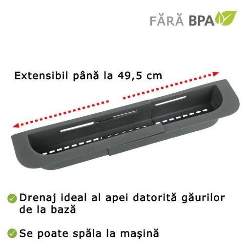 Organizator extensibil pentru chiuveta Wenko Fino - 54773100 - Img 11