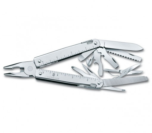 Patent Victorinox SwissTool X, teaca piele - 3.0327.L desfacut