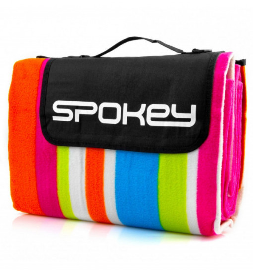 Patura pentru picnic captusita cu aluminiu Spokey Rainbow 180 x 210 cm 2