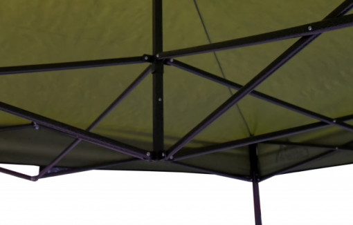 Pavilion de gradina Cattara, 3x3m, inaltime 2.35m, verde - TT13338 - Img 5