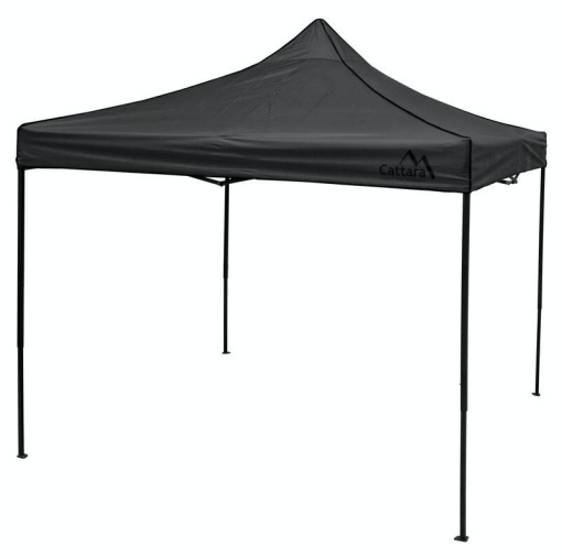 Pavilion pliabil impermeabil Cattara 3 x 3m gri - TT13342 - Img 2