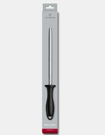 Pila Victorinox pentru ascutit cutite, rotund, 20 cm, Black 7.8014 - Img 2