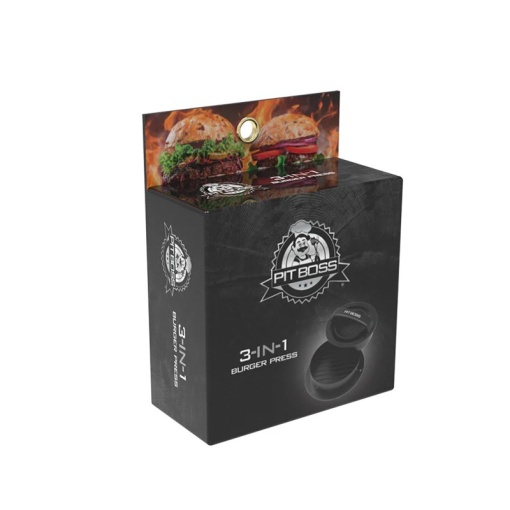 Presa pentru burgeri din plastic 3 in 1 Pit Boss - 60550 - Img 3