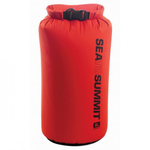 Sac impermeabil Sea To Summit Lightweight 8L Rosu