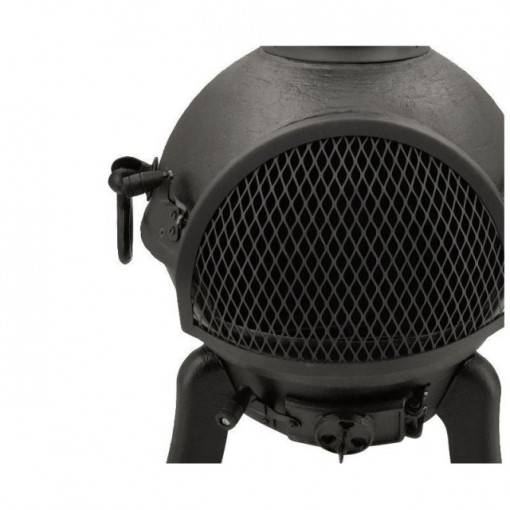 Semineu de terasa din fonta Orlando Activa - 15176 grilaj