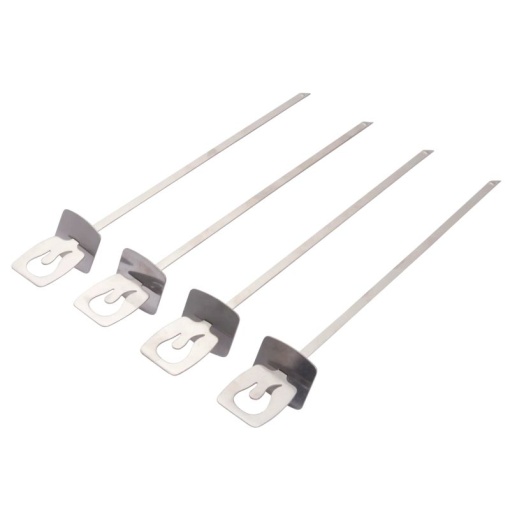Set 4 tepuse metalice pentru gatit Kebab si frigarui la gratar Char-Broil - 140019 - Img 4