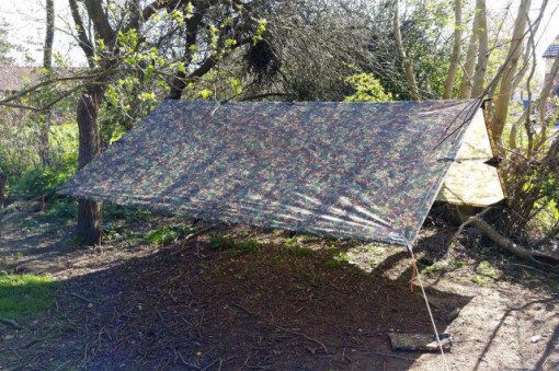 Tenda 3×3 Prelata Camo - 0705422505422 montata