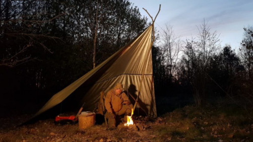 Tenda Bushmen Thermo Tarp 4x3 Olive - 5902194521253 2