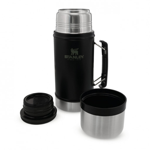 Termos pentru mancare Stanley The Legendary Classic Food Jar Matte Black Pebble 0.94L - 10-07937-004 4