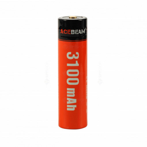 Acumulator 18650 cu port Micro-USB Acebeam ARC18650H-USB, 3100mAh, 3.6V