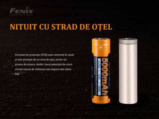 Acumulator 21700 - 5000mAh - Acumulator USB Type-C - ARB-L 21-5000U 6