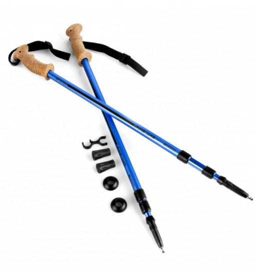 Bete drumetie/ trekking/ hiking Spokey Flashback, 3 segmente, 105-135 cm - OUTMA.925066
