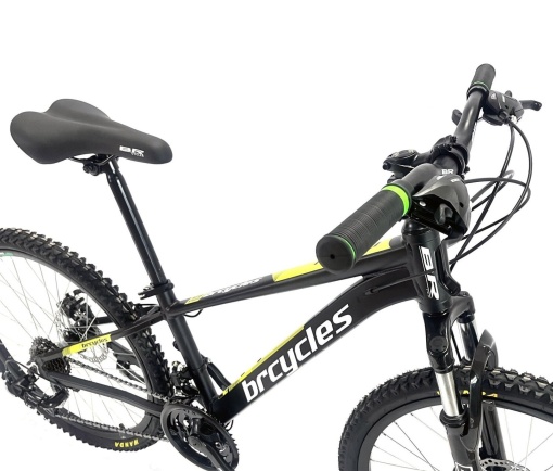 Bicicleta BR Tornado 26", 21 viteze, frane pe disc, cadru din aluminiu 13.5", manete secventiale, negru - Img 4