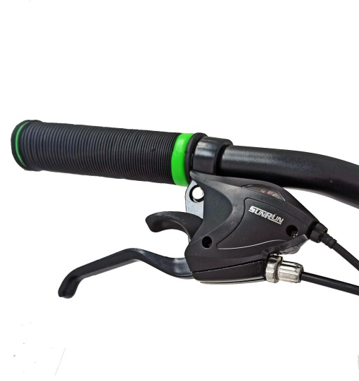 Bicicleta BR TSUNAMI PRO2025 26", 21 viteze, frane pe disc, cadru otel 15", manete secventiale, galben - Img 8