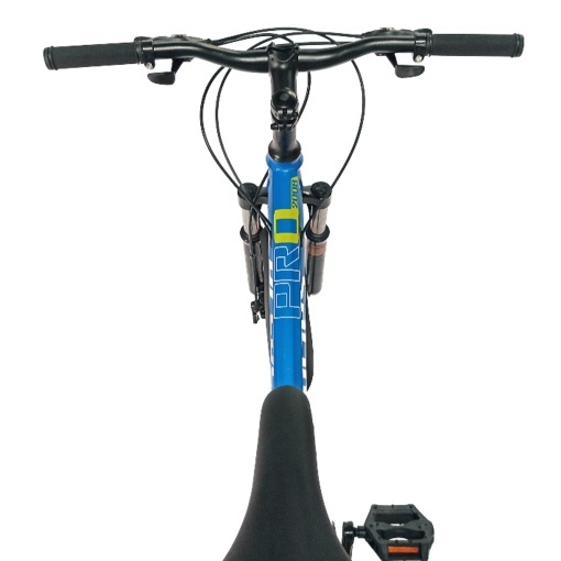 Bicicleta BR Tsunami ProMG 24", cadru otel 13", jante magneziu, manete secventiale, frane disc, 21 viteze, albastru - Img 5
