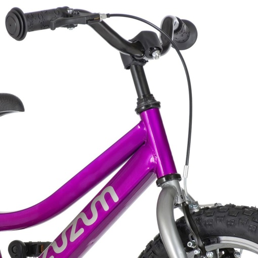 Bicicleta copii 16" ZUZUM Bella, mov/argintiu, varsta 4-6 ani - Img 7