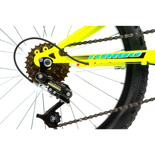 Bicicleta Copii DHS Turbo - 20 Inch, Verde - Img 5