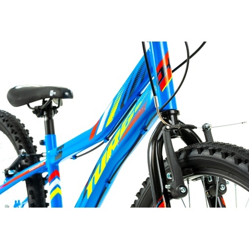 Bicicleta Copii DHS Turbo - 24 Inch, Albastru - Img 5