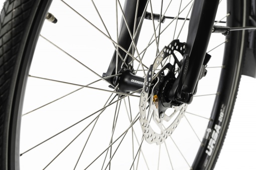 Bicicleta Electrica Corwin 28427 - 28 Inch, 530mm, Gri Lucios - Img 4
