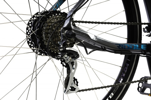 Bicicleta Electrica Devron 28162 - 28 Inch, L, Gri - Img 4