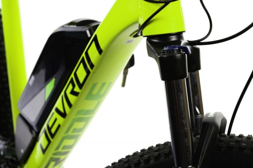 Bicicleta Electrica Devron Riddle M1.7 - 27.5 Inch, 490 mm, Neon - Img 5