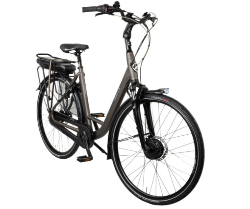 Bicicleta Electrica Stella Livorno Dama FDST RTE 2.1 - 28 Inch, L, Gri - Img 2