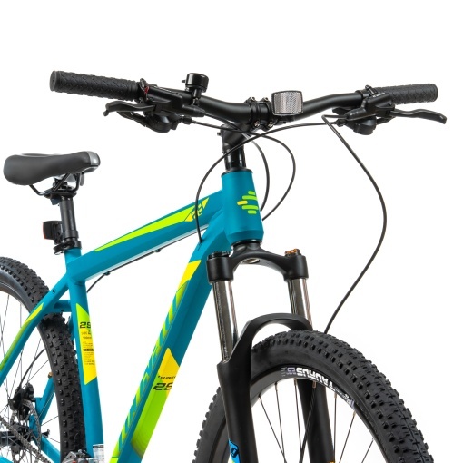 Bicicleta MTB Colinelli COL27, Marimea L, 29 inch, Verde, Schimbator Shimano Altus, 24 Viteze, Cadru Aluminiu, Frane pe Disc - Img 5
