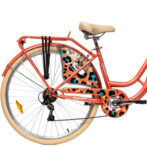 Bicicleta Oras Devron Grazia 6S - 28 Inch, L, Portocaliu - Img 5