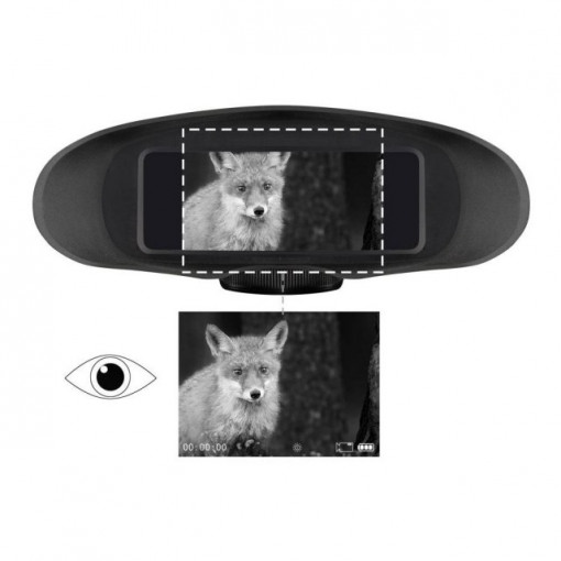Binocular Night Vision digital Bresser 1877491, 3.5x 5