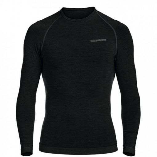 Bluza termica Spring Aero 2 Black Lana Merino