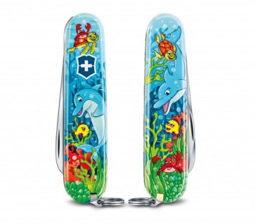 Briceag My First Victorinox, Dolphin - 0.2373.E1 3
