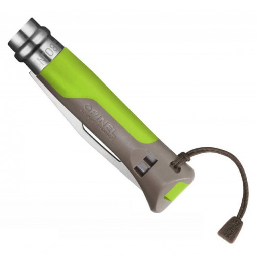 Briceag Opinel N°08 Inox Outdoor Verde, lama 8.5cm - 001715 - Img 3