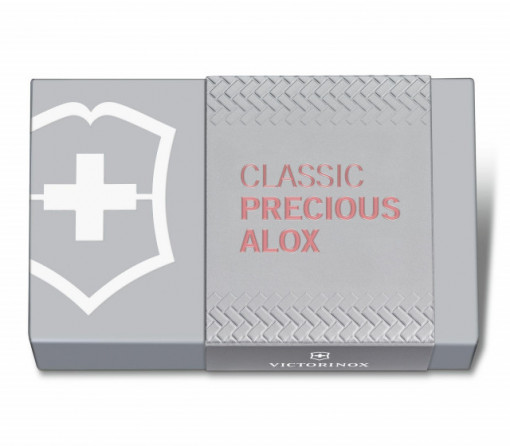 Briceag Victorinox Classic Precious Alox Gentle Rose - 0.6221.405G 5
