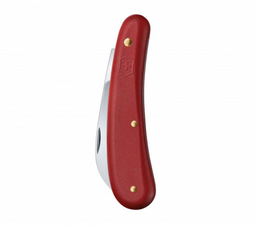 Briceag Victorinox pentru altoit lama usor curbata, rosu - 1.9201