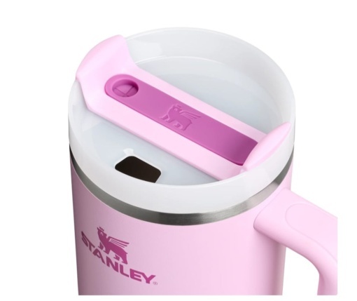 Cana termoizolanta Stanley The Quencher H2.O FlowState Tumbler 1.20L, Cherry Blossom - 10-10825-050 - Img 3