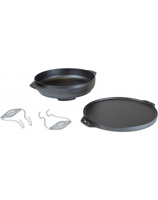 Ceaun din fonta multifunctional Lodge Cook-It-All 35,5 cm 6,5 litri L-14CIA 2