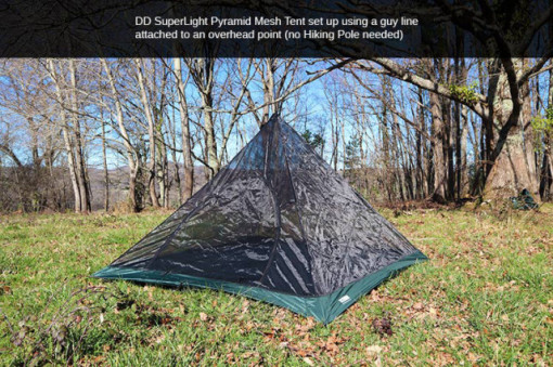 Cort 1 Persoana DD SuperLight –Pyramid-panza anti insecte - 0707273933744 3