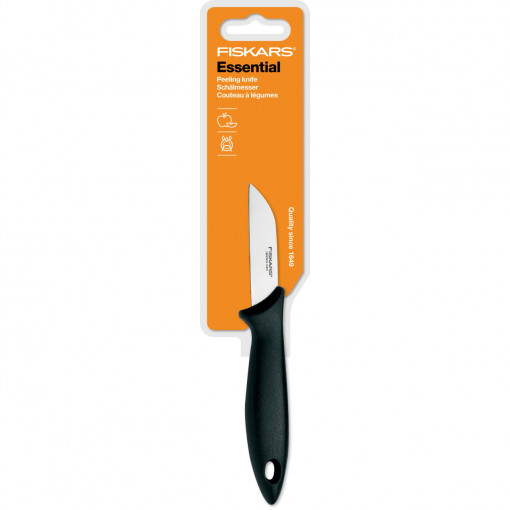 Cutit pentru curatat Fiskars Essential, 7 cm, otel inoxidabil - Img 5