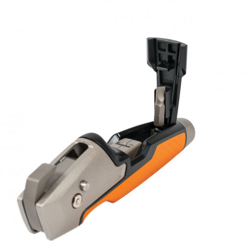 Cutit utilitar cu lama trapezoidala pentru zugravi Fiskars CarbonMax, 1027225, 191 mm, 244 g - Img 3