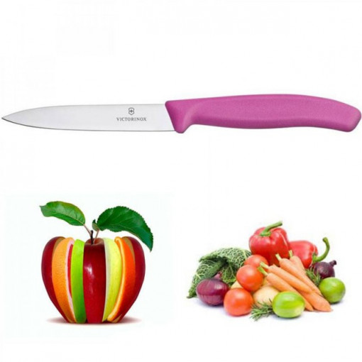 Cutit Victorinox pentru decojit, lama 10cm - 6.7706.L115 prezentare