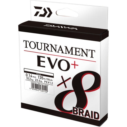 Fir Textil Daiwa Tournament 8xBraid EVO+ Alb 135m - Img 2