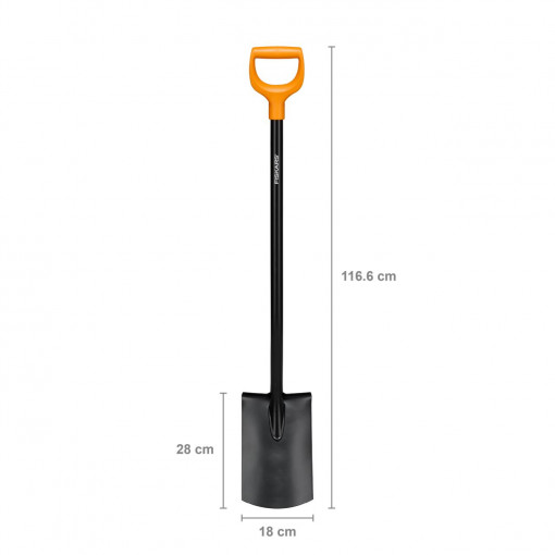 FISKARS Cazma metalica cu varf rotunjit Fiskars Solid, 2.0 kg - 1066717 - Img 8