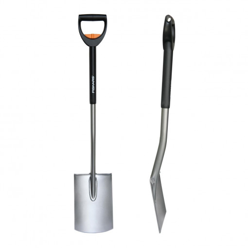 FISKARS Cazma telescopica pentru plantat si bordurat Fiskars SmartFit, varf rotunjit, 1054 ÷ 1250 mm, 1730 g - 1000620 - Img 6