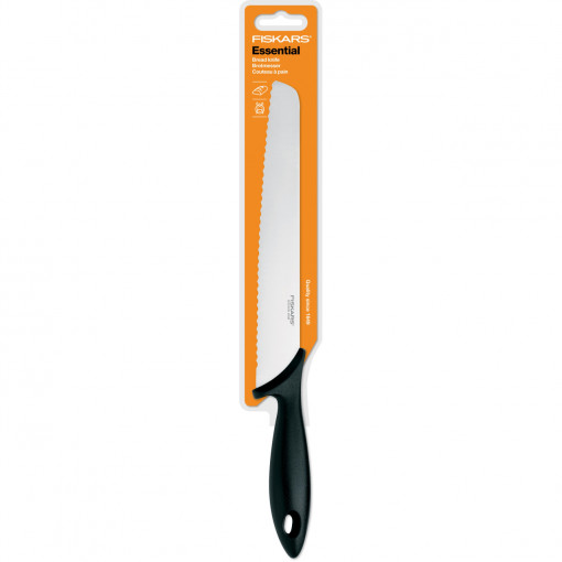 FISKARS Cutit pentru paine Fiskars Essential, 23 cm, otel inoxidabil - 1023774 - Img 3