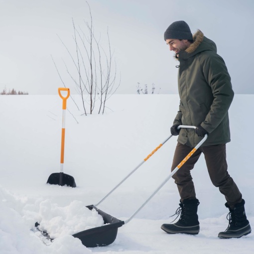 FISKARS Impingator pentru zapada tip sanie Fiskars SnowXpert, 1490 mm, 4300 g - 1003470 - Img 4