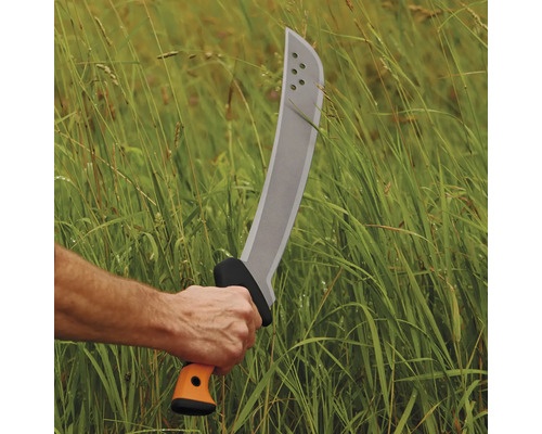 FISKARS Maceta Fiskars Solid, 61.7 cm, negru/portocaliu - 1051235 - Img 8